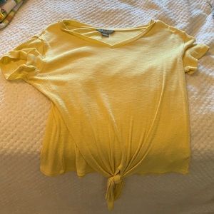 Small yellow blouse for girls, natural reflections